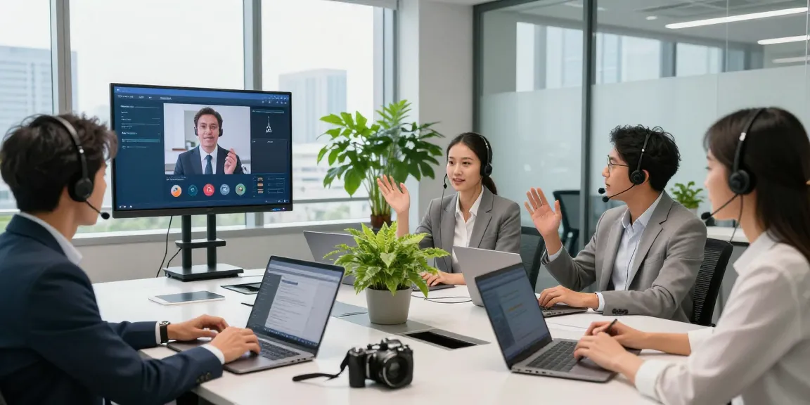 Efficient remote call control technology enhancing collaboration in a modern office